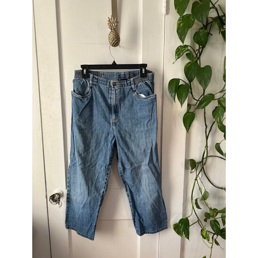 BLASSPORT women’s size medium denim pants - Picture 1 of 7